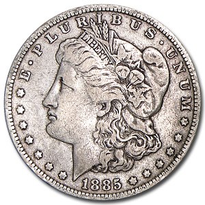 1885-O Morgan Dollar VG/VF 1885-O Morgan Dollar VG/VF